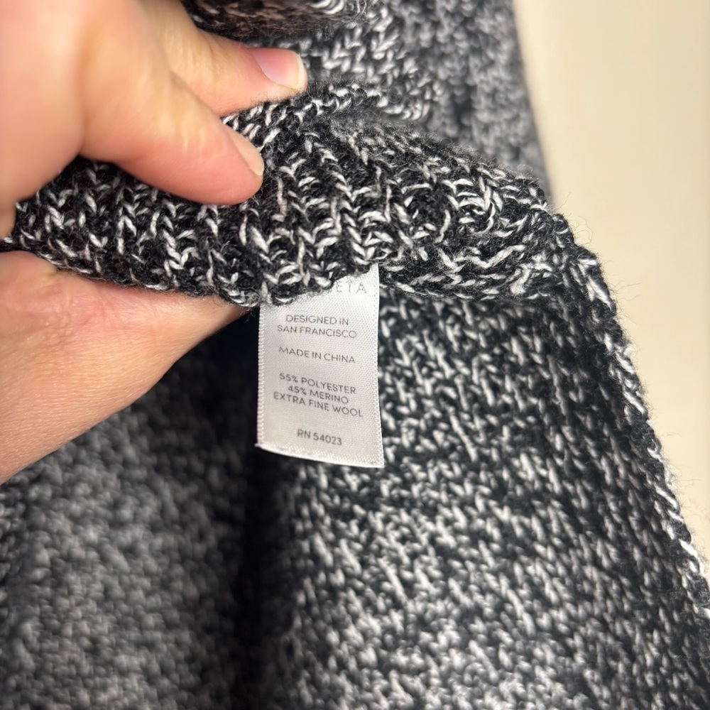 Athleta Switchback Wool Blend Pullover V Neck Swe… - image 7